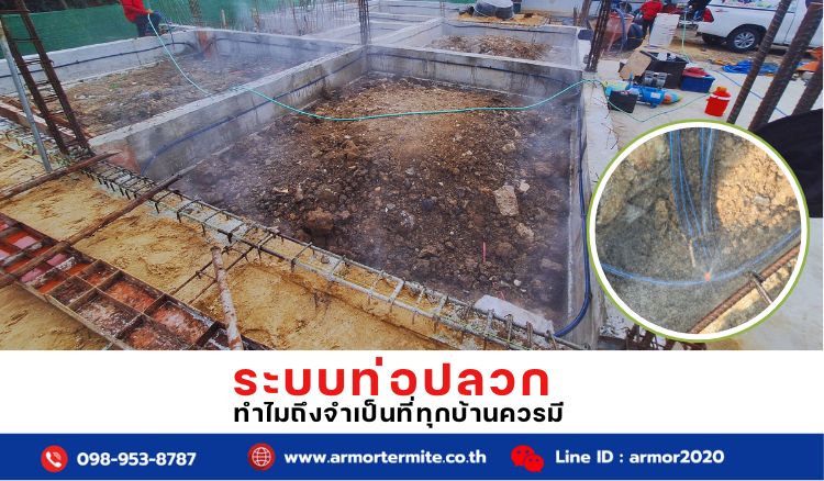 ระบบท่อปลวกที่ทุกบ้านควรมี